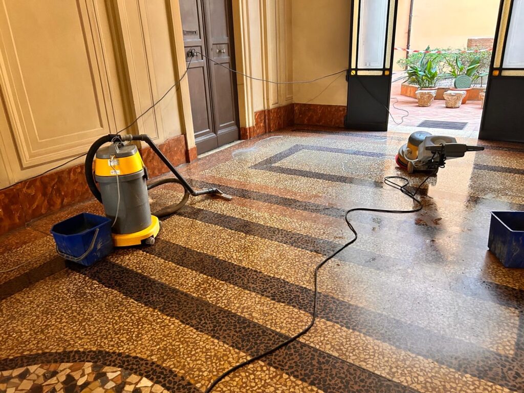 suelo de terrazo veneciano